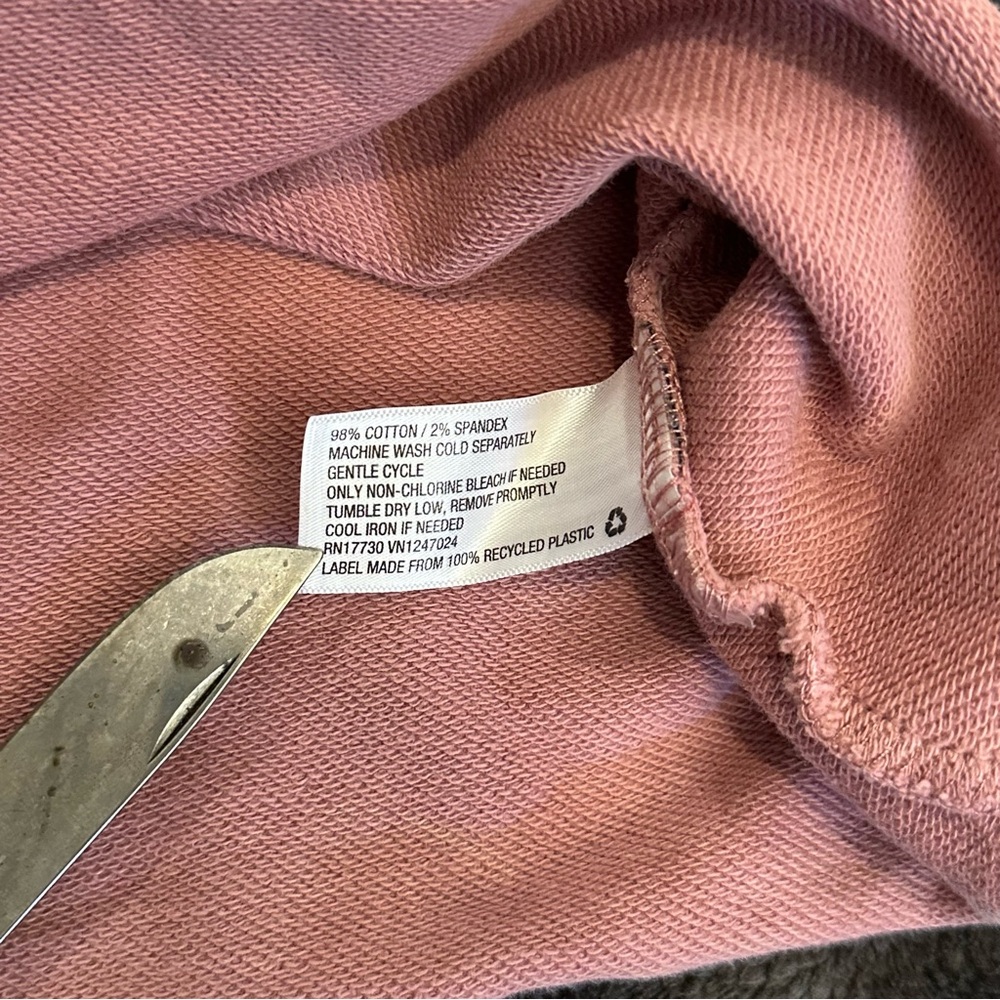 JoyLab Cropped Raglan Crewneck Sweatshirt - Picture 3 of 8